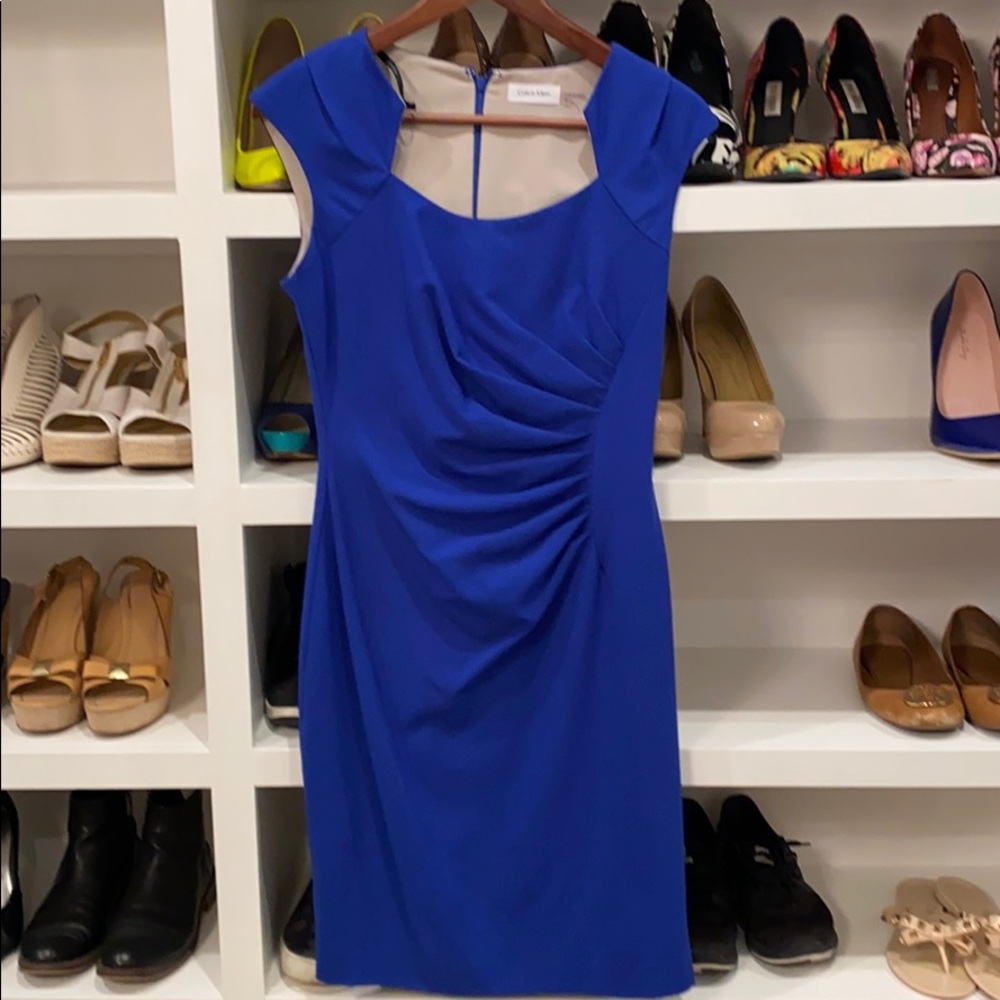 Calvin Klein size 4 lined dress
